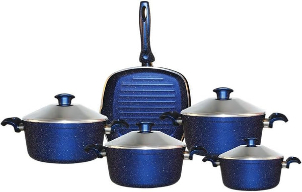 طقم حلل جرانيت 9 قطع